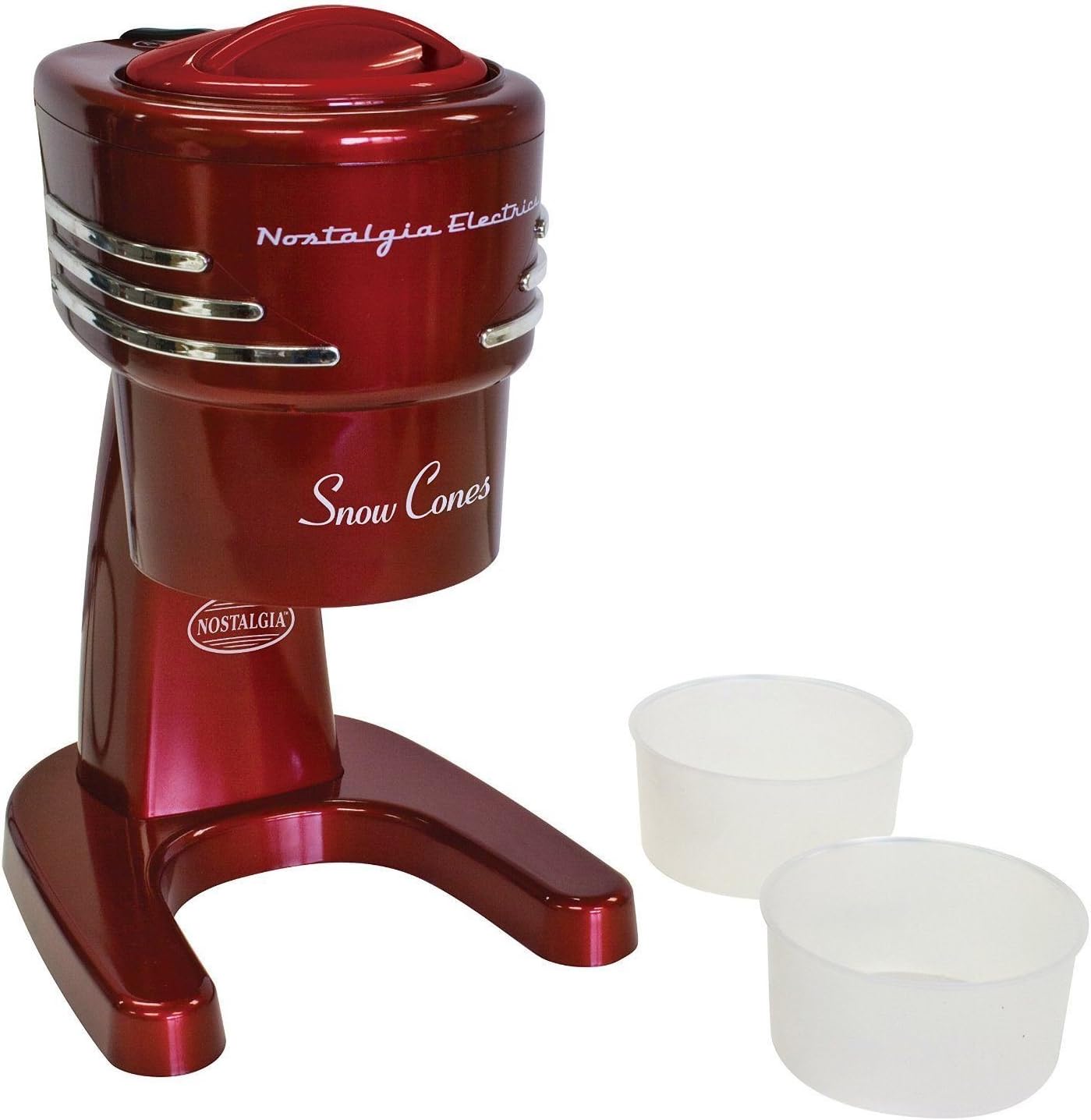 Nostalgia RISM900RETRORED Retro Series Snow Cone Electric