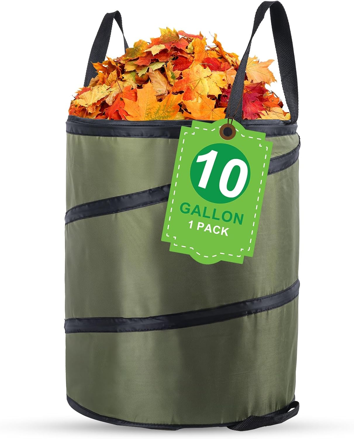 CHANGE MOORE 10 Gallon Collapsible Lawn and Leaf Bag, 1