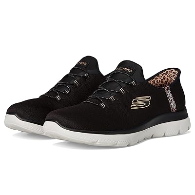 SKECHERS Summits Leopard Chic Hands Free Slip INS Women