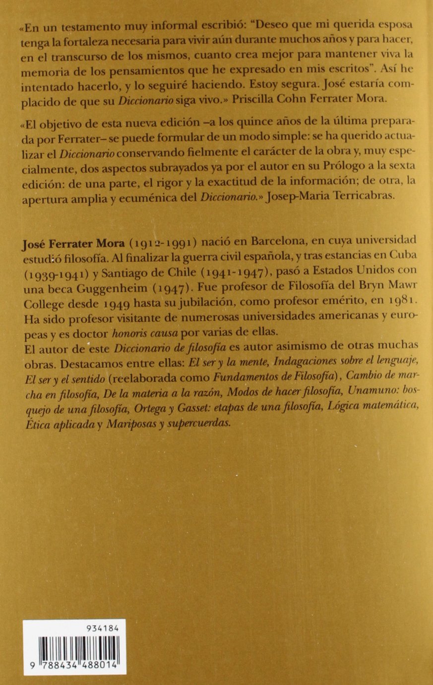 Diccionario de Filosofía (estuche) (Ariel Letras)