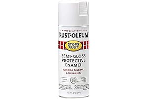 Rust-Oleum White Paint for Wood Furniture - Stops Rust