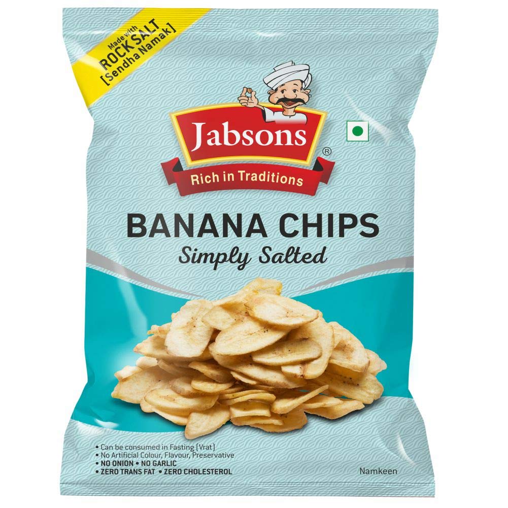 See full amazon price history chart for Jabsons banana chips simply salted 150g |Crispy & Crunchy| Vrat Special | vrat snacks | banana chips| salted| vrat namkeen| sendha namak| No Onion No Garlic| Munchies Jabsons banana chips simply salted 150g |Crispy & Crunchy| Vrat Special | vrat snacks | banana chips| salted| vrat namkeen| sendha namak| No Onion No Garlic| Munchies (B076C5PTGR) Amazon Price History, Amazon Price Tracker