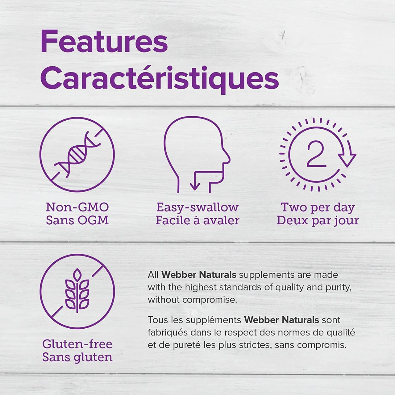 Webber Naturals Osteo Joint Ease® con InflamEase® y Glucosamina Condroitina MSM, Reduce el Dolor y la Inflamación Articular, 80 Comprimidos