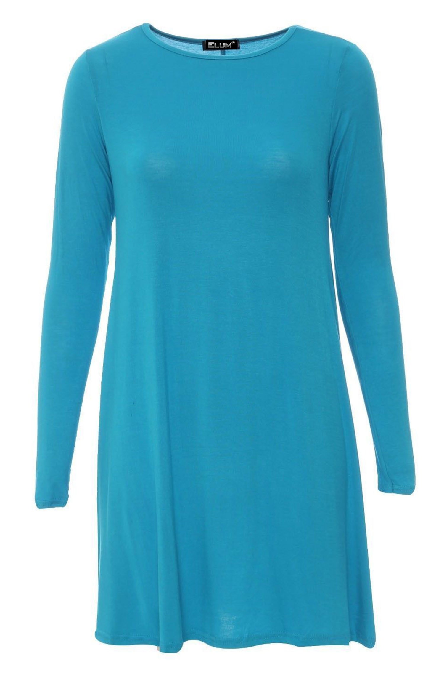 Right Style Elum® Women's Plain Dress Turquoise