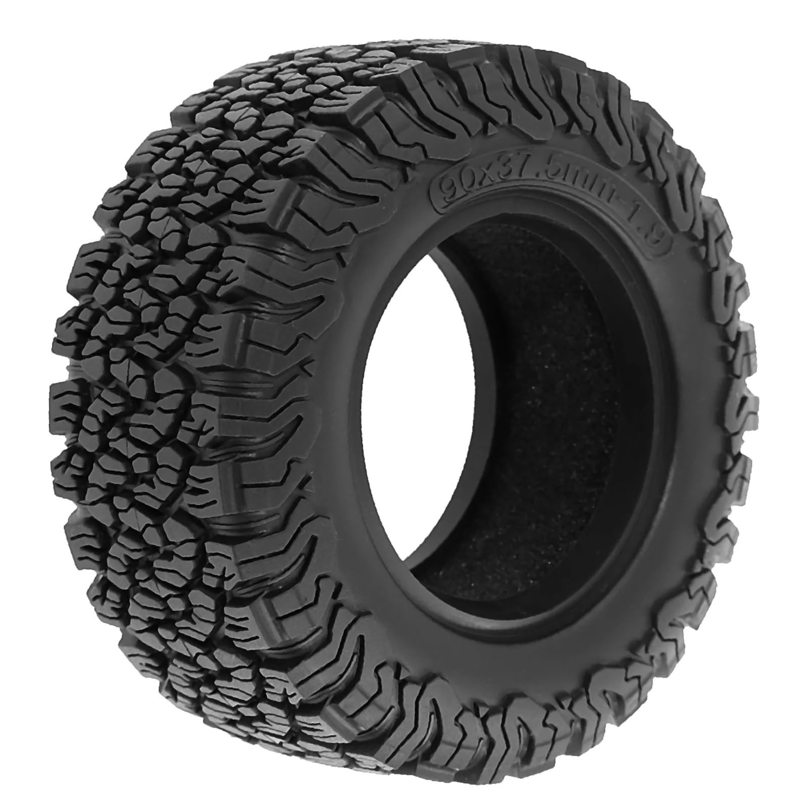 Per Axial Per Scx10 Ii Per Traxxas Per Trx-4 1/10 Rc Crawler Gomma Da 1.9 Pollici Beadlock Set Pneumatici Per Ruote Parti Aggiornamento RC Modelli Pezzi