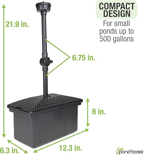 Miniatura 2 de Geo Global Partners FM002P kit de filtro con bomba para estanques o cocinas completo 1 Multicolor