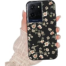 Cute Pink Bow Star Phone Case for OSCAL Flat 2 6.56",Cartoon Kawaii Ribbon Bowknot Pattern Aesthetic Design Cases Soft Silicone TPU Slim Shockproof Protective Bumper Black Phone Cover