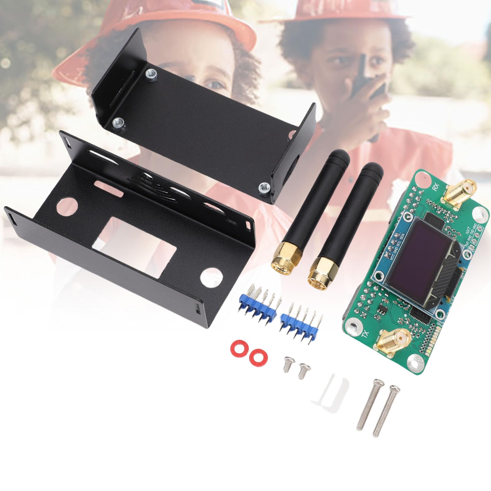 Jectse Carte de Point D'accès Duplex MMDVM, Modem Vocal Numérique avec Double Antenne et Sortie RF 10 MW, pour P25 DStar et