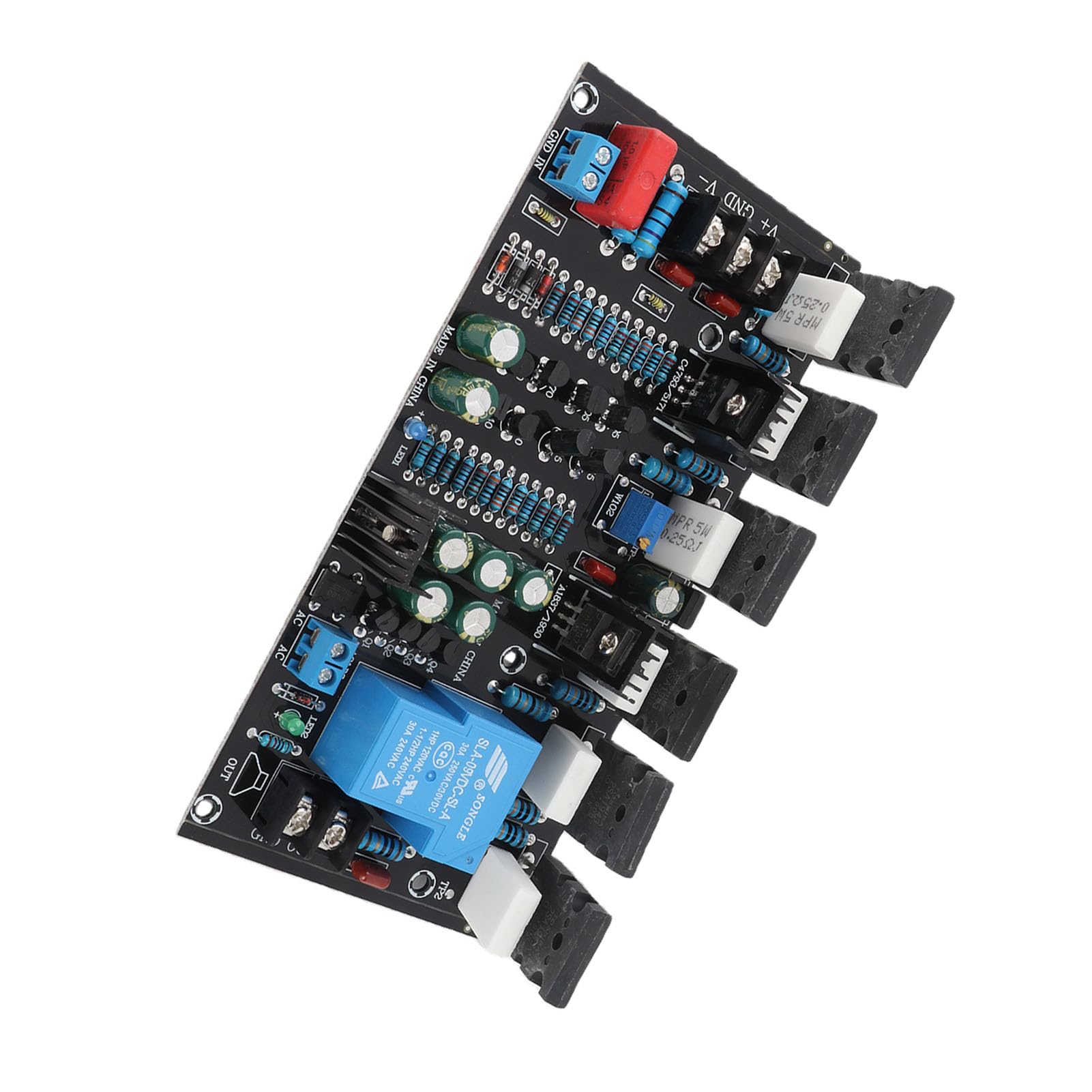 Wzmacniacz mono 300 W, obsługa karty wzmacniacza mocy klasy D, głośnik 15 cali, moduł AMP DC 20-90 V do samochodu, kina domowego