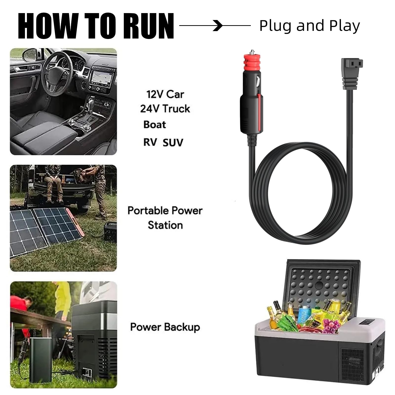 Cavo Prolunga 12V Frigorifero Auto | 3.5m | Per Dometic, Alpicool, ARB - Foto 7