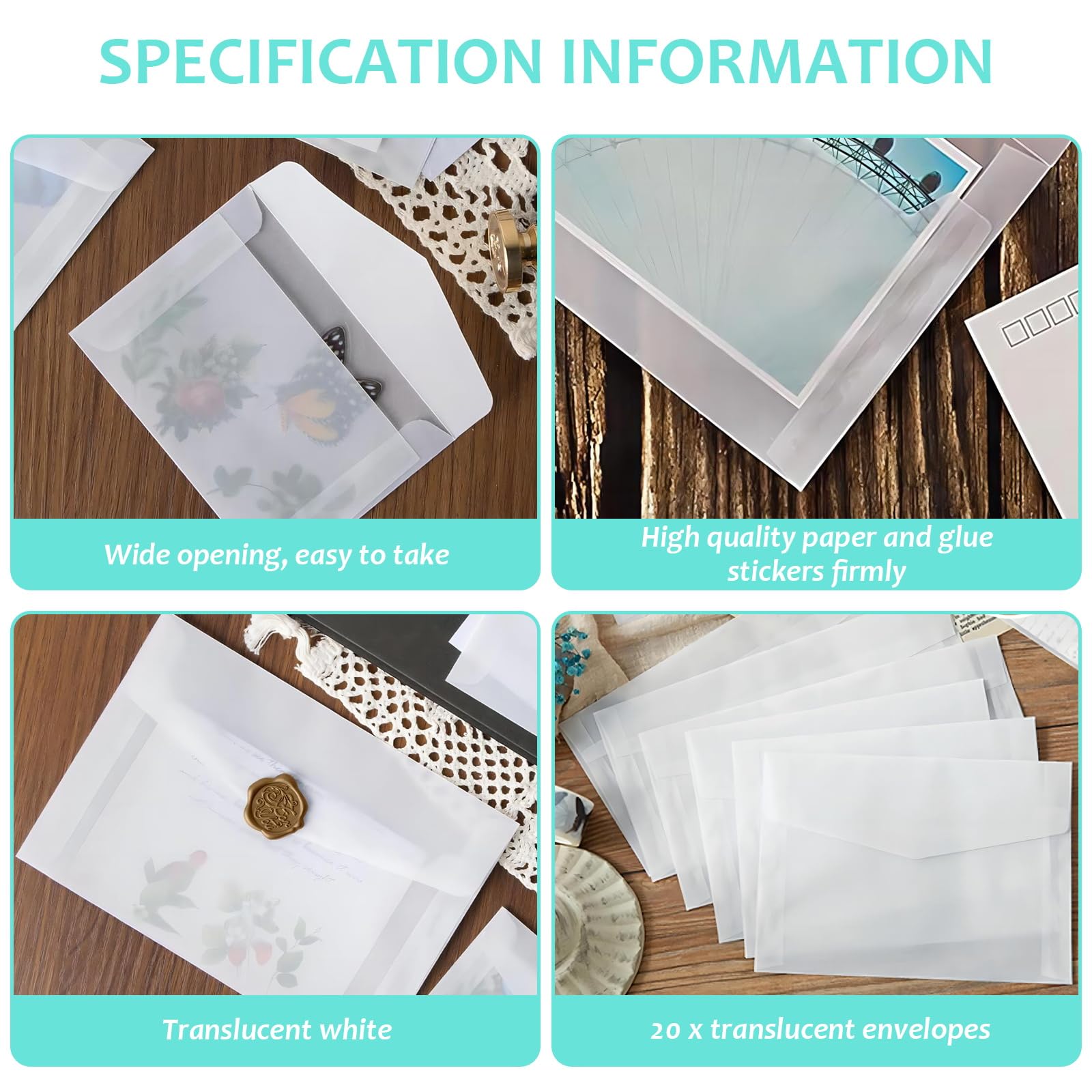 Buste Perlate Formato C6 - Bianche Eleganti Per Inviti E Participazioni - Confezione Da 25 Pezzi