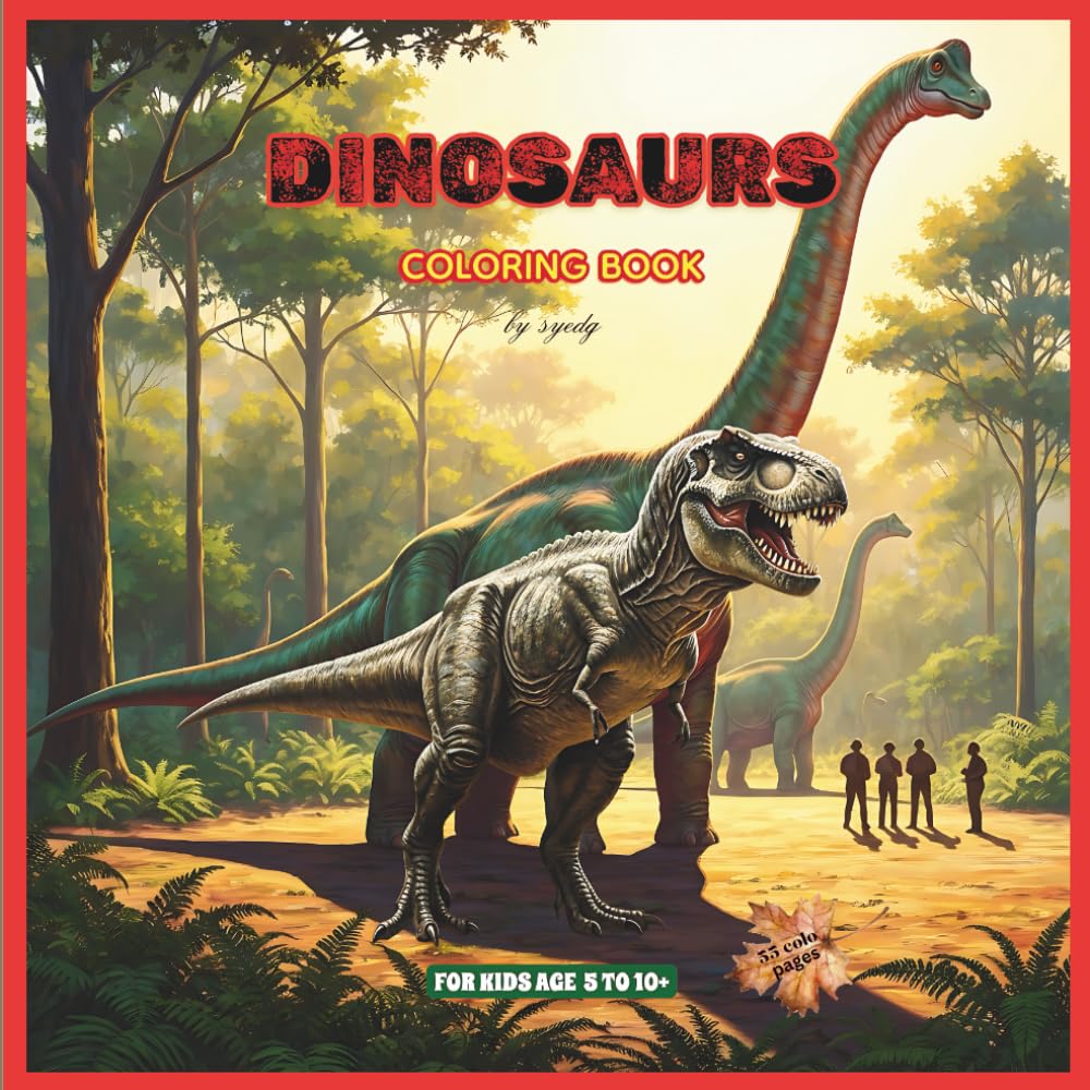 Dinosaurs: with thier names - for kids and adults