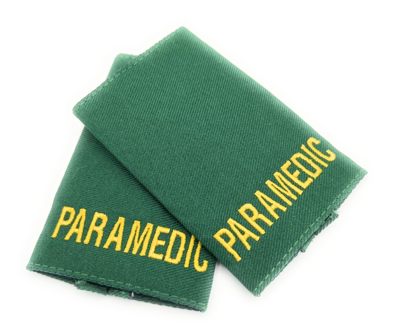 Uniform Store London Unisex Multicolour Paramedic Epaulettes Green Ambulance Medic Officer Epaulette Sliders Badges