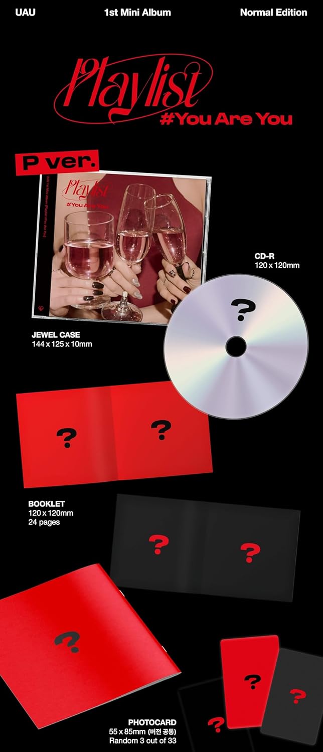 UAU (Dream Catcher) Playlist You Are You Album [P + L + Limited & ver (3 types) Full SET Album Ver]+Pre Order Benefits+BolsVos Exclusive K-POP Inspired Digital Merches