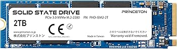 Amazon | プリンストン 内蔵 SSD 2TB PCIe Gen 3.0 x4 NVMe 連続 Amazon | プリンストン 内蔵 SSD 2TB PCIe Gen 3.0 x4 NVMe 連続