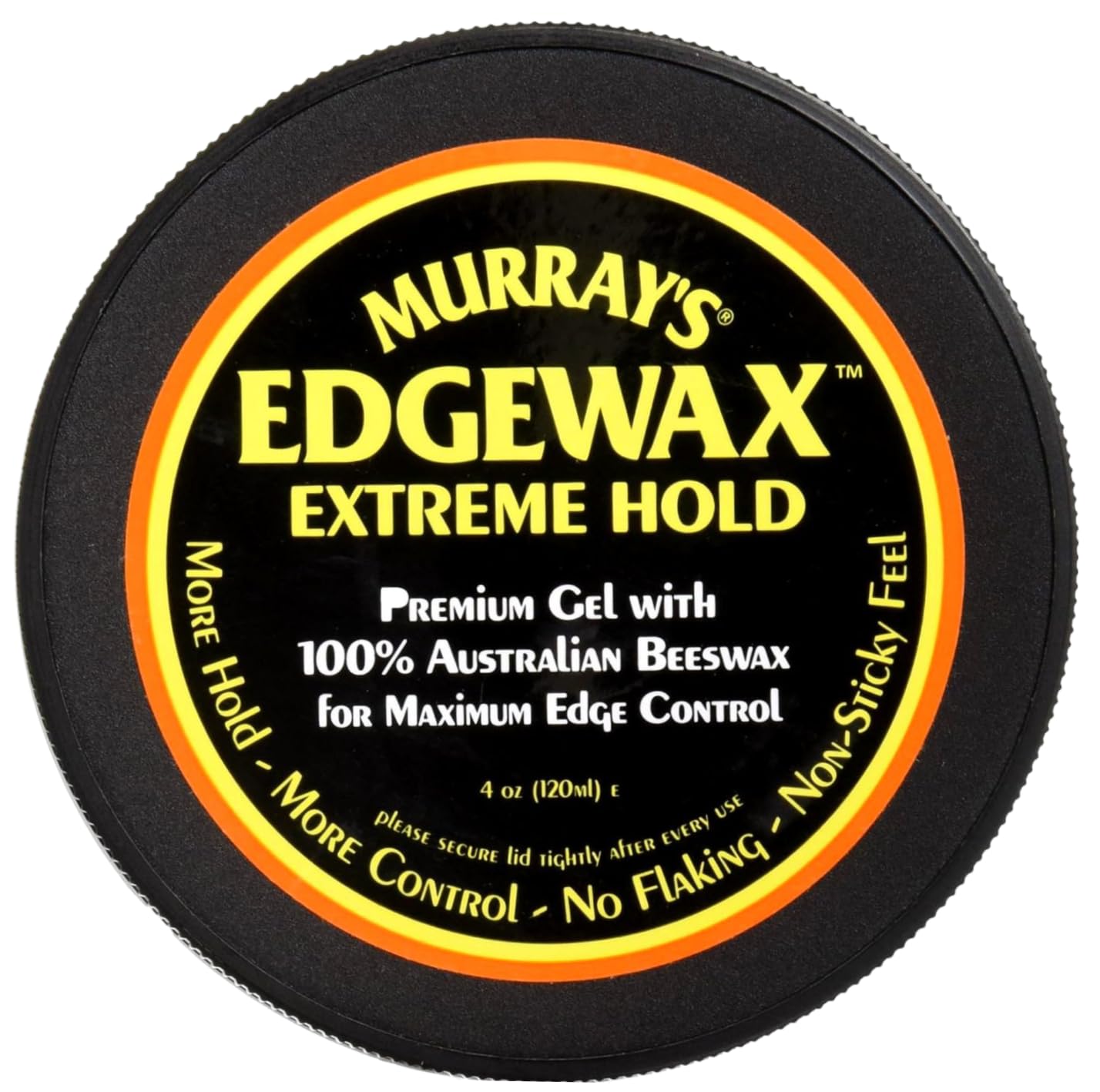 Murrays Edgewax Gel 4 Ounce Jar Extreme Hold (120ml) (6 Pack)