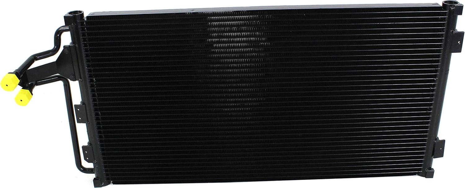 Evan Fischer A/C Condenser Compatible with 1995-2005 Chevrolet Blazer, 1995-2005 Chevrolet Blazer, 2002-2005 GMC Envoy, 1994-2004 GMC Sonoma, Aluminum Core