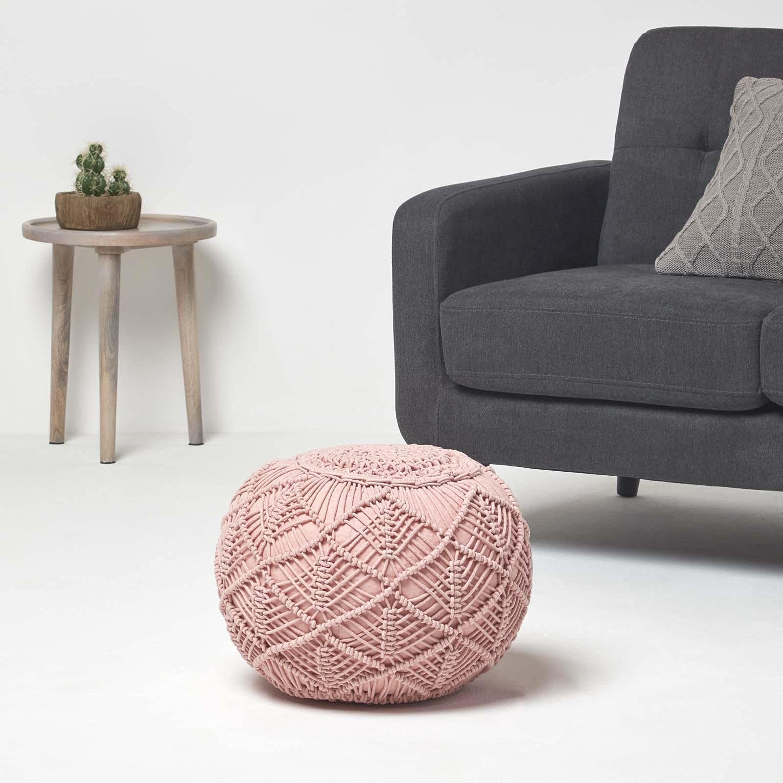 Haakpakket Poef Huisje van Katoen M - Wolcafé is de winkel voor haken, breien, amigurumi, workshops en meer