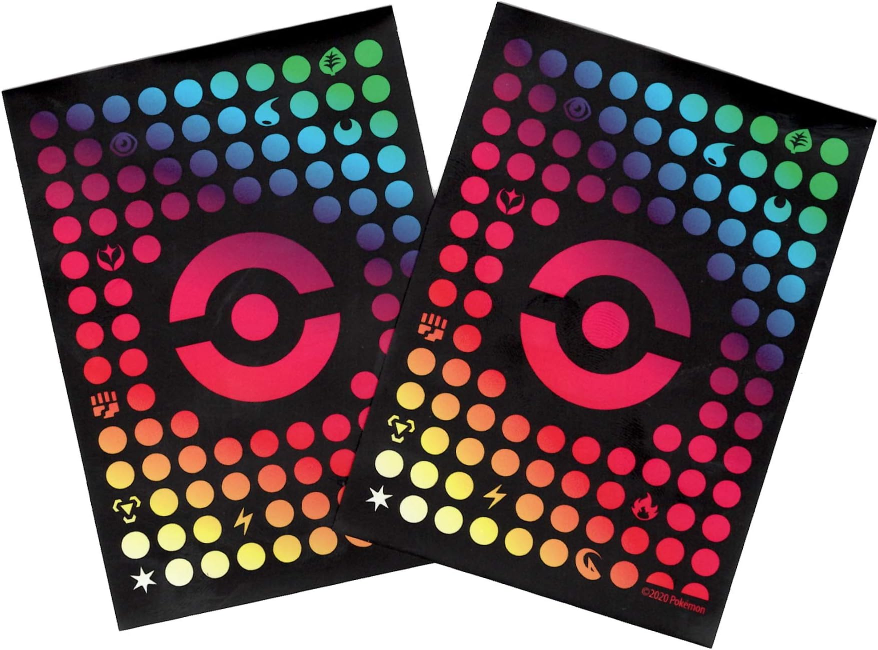 Pokemon Trainer's Toolkit Exclusive Card Sleeves (65 Count) - Card Protectors- Rainbow Matte Finish - Tournament Legal