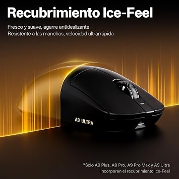 ATK Dragonfly A9 Wireless Gaming Mouse - White