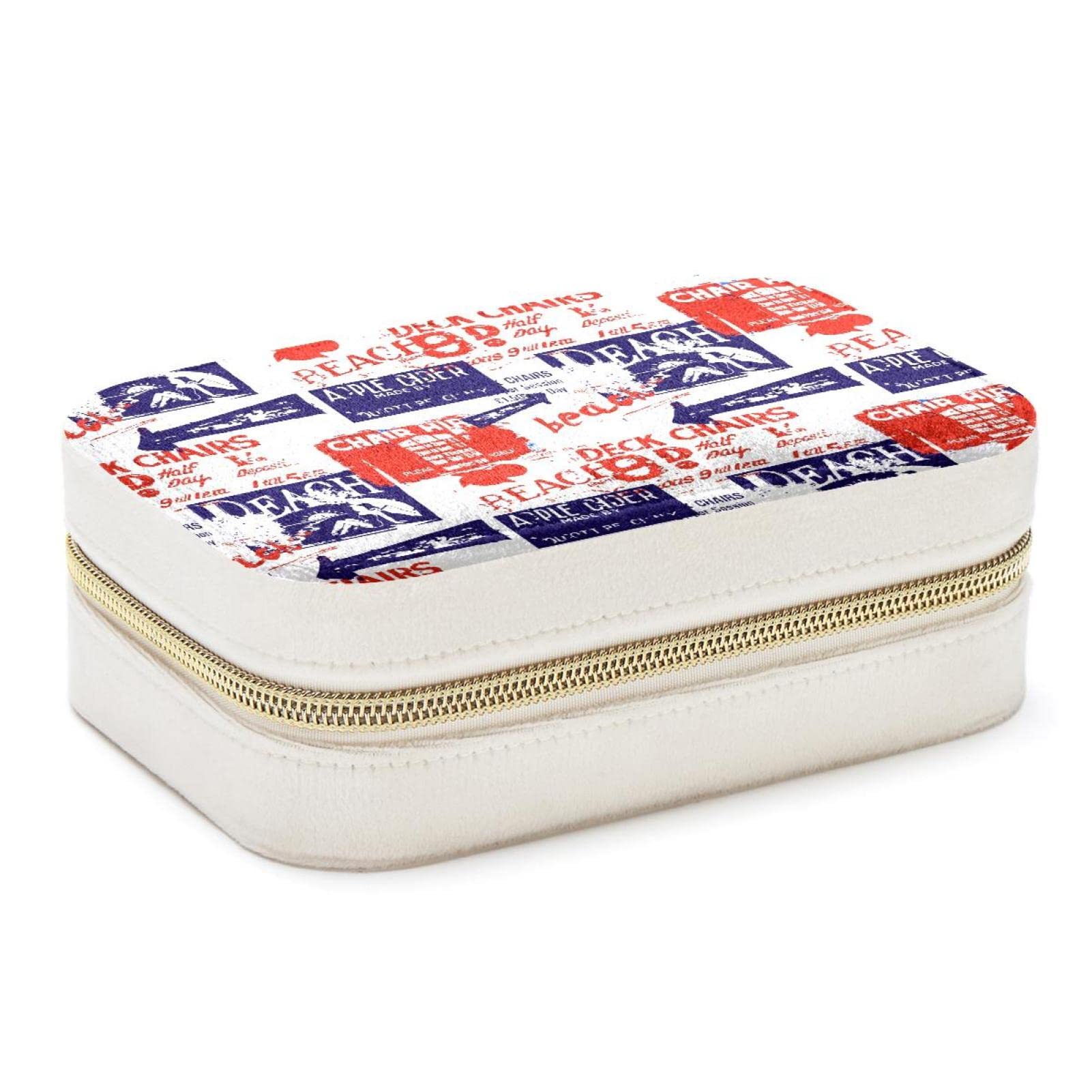 Boîte à bijoux portable de voyage, le cadeau de demoiselle d'honneur