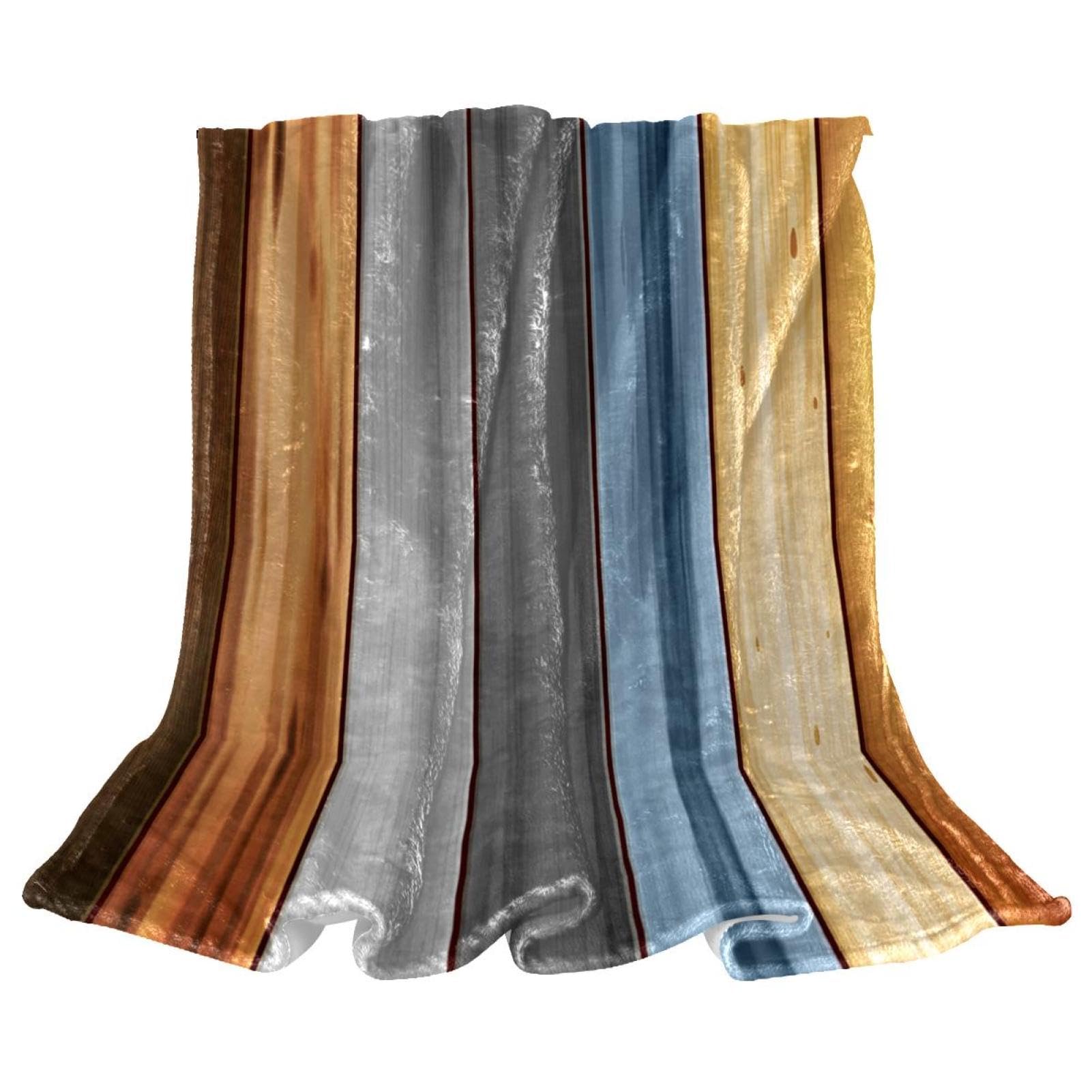 Couverture bois pour chambre contre le froid plaid canape 150x100