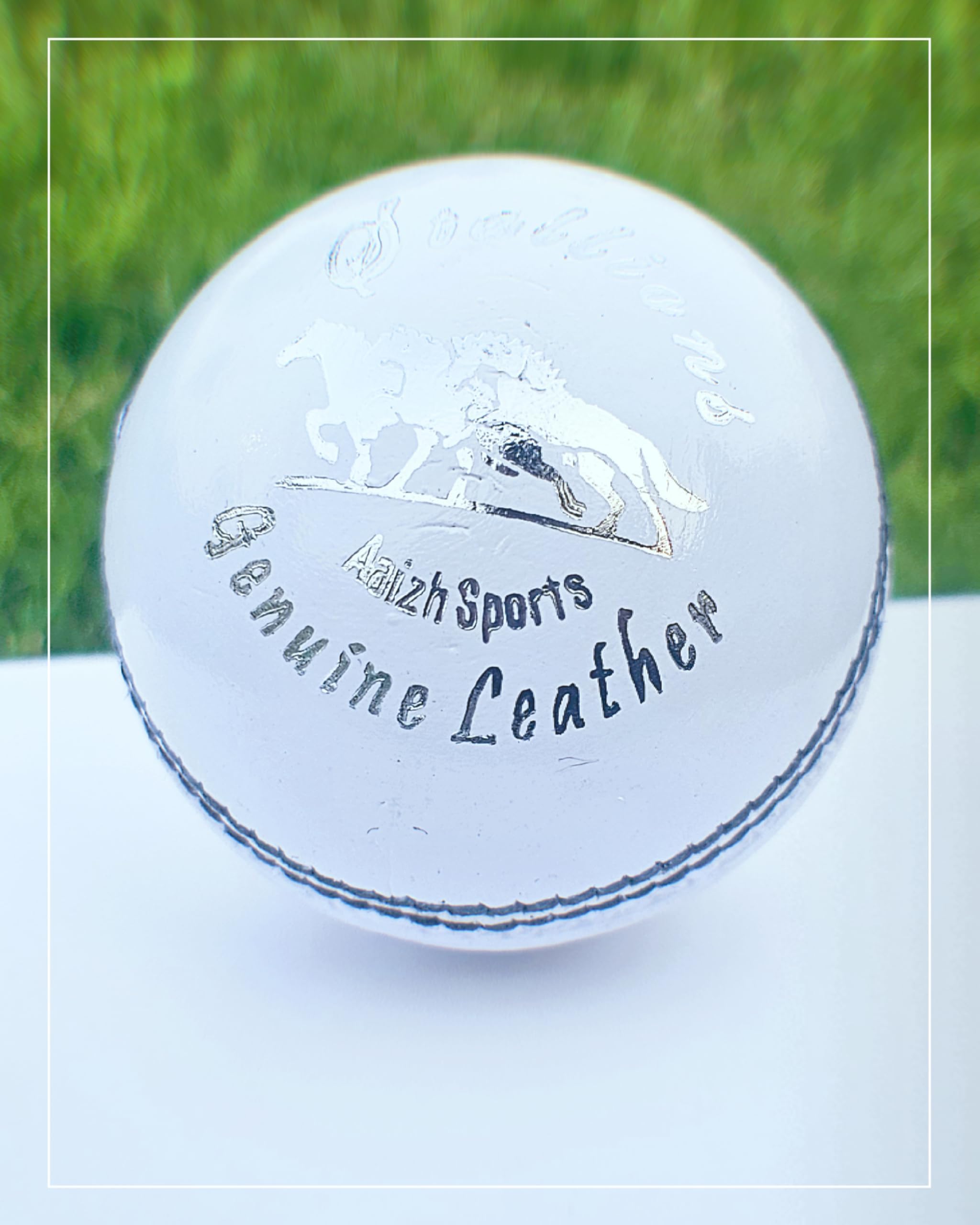 Stallions Cricket White Ball - 156gm Silver Edition