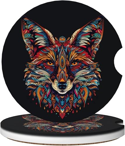 Miniatura 15 de Portavasos para automóvil, 2 unidades, posavasos para automóvil, para verano, para gato, absorbente, para decoración de automóvil, accesorios para