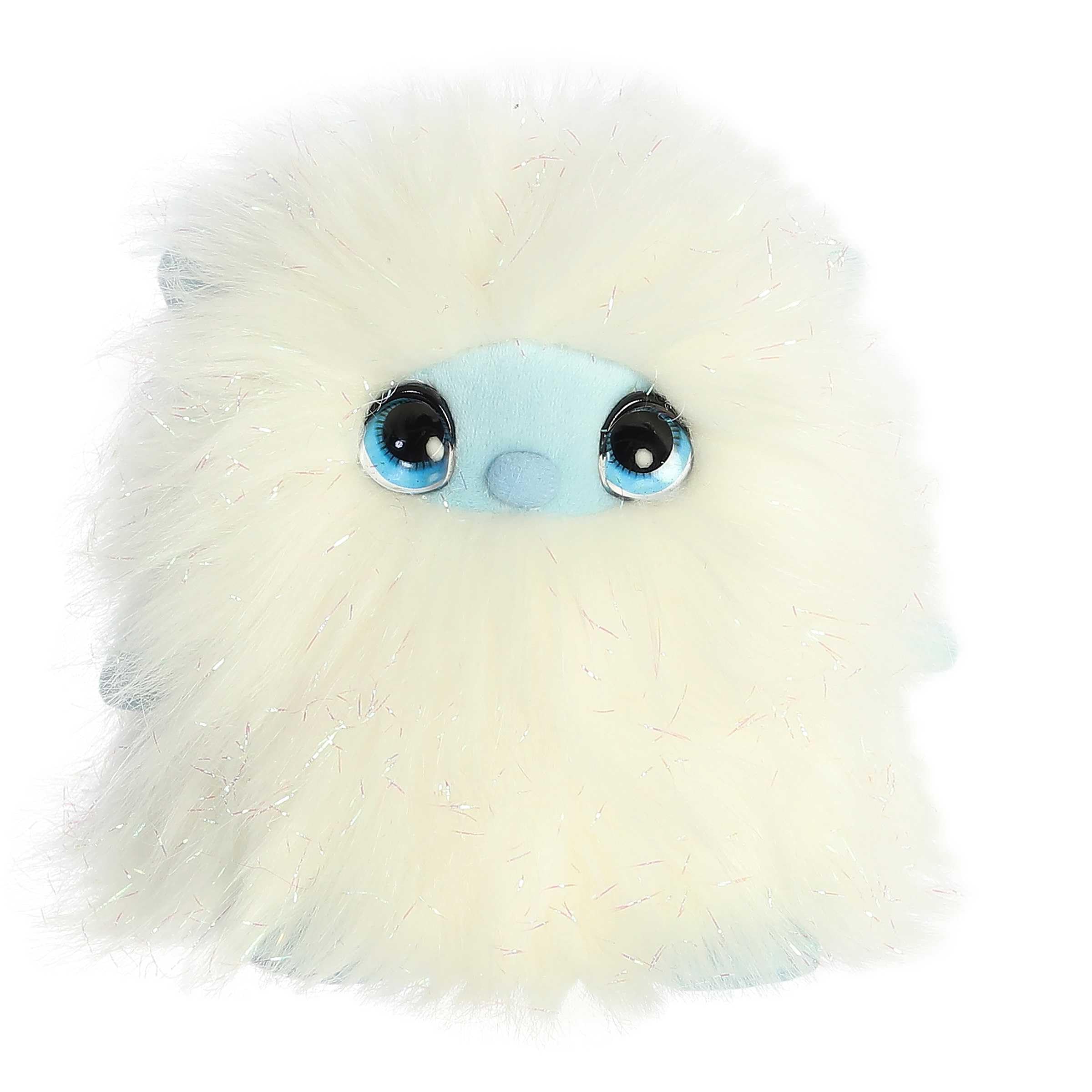 Aurora Festive Holiday Cuddles The Yeti - Peluche per feste stagionali, regalo commovente - Bianco 15,2 cm