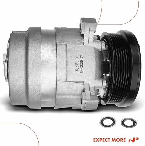 Miniatura 9 de A-Premium Compresor de AC con embrague compatible con Chevrolet Lumina APV 3.1L 1992, Pontiac Trans Sport 3.1L 1992, Oldsmobile Silhouette 3.1L 1992