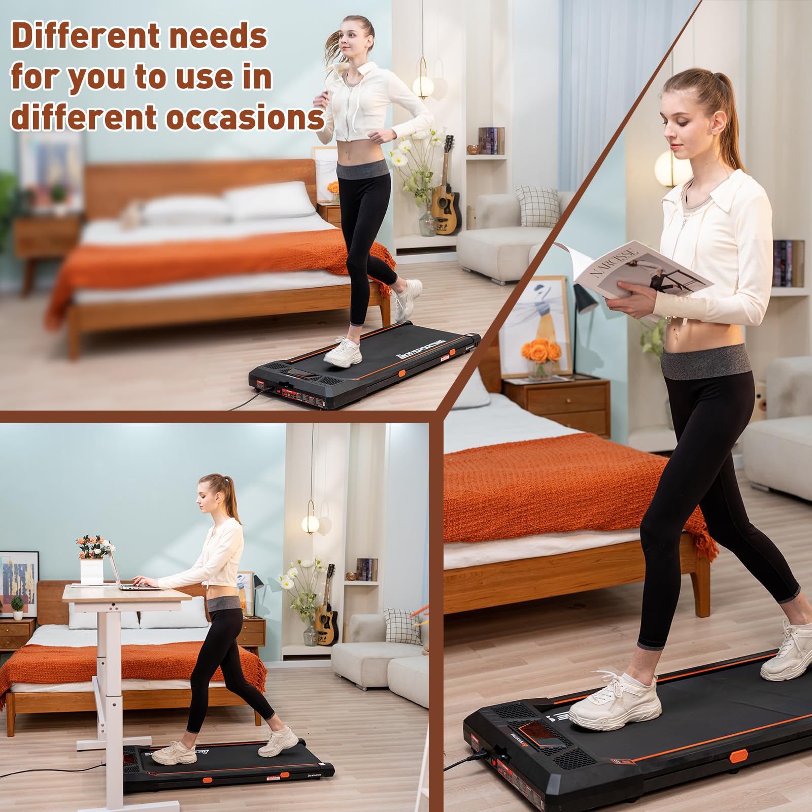 Likesporting Linker App WalkingPad R1 Pro Treadmill Smart Folding