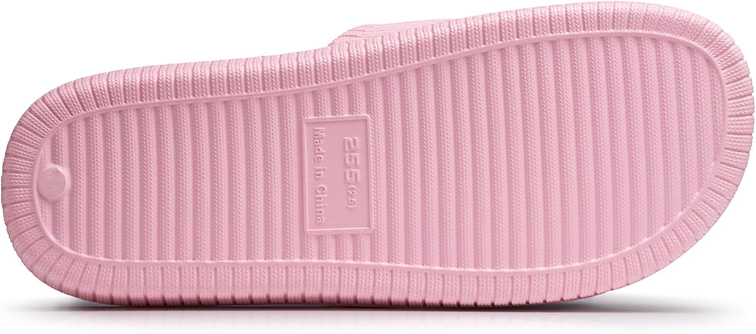 Lily Zone Sliders Women, Women's Shower Slipper, Non-slip Bathroom Shower Shoes Beach Flip Flops Pool Slides Quick Drying Indoor Outdoor Summer Sandal for Women 6 71Tsheo4JXL. AC SL1500