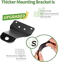 Vista 6 de 10L0L Espejo Retrovisor Panorámico Universal Ajustable para Carrito de Golf, Rotativo con Rotación de 270° de 16.5" de Ángulo Amplio, Espejo