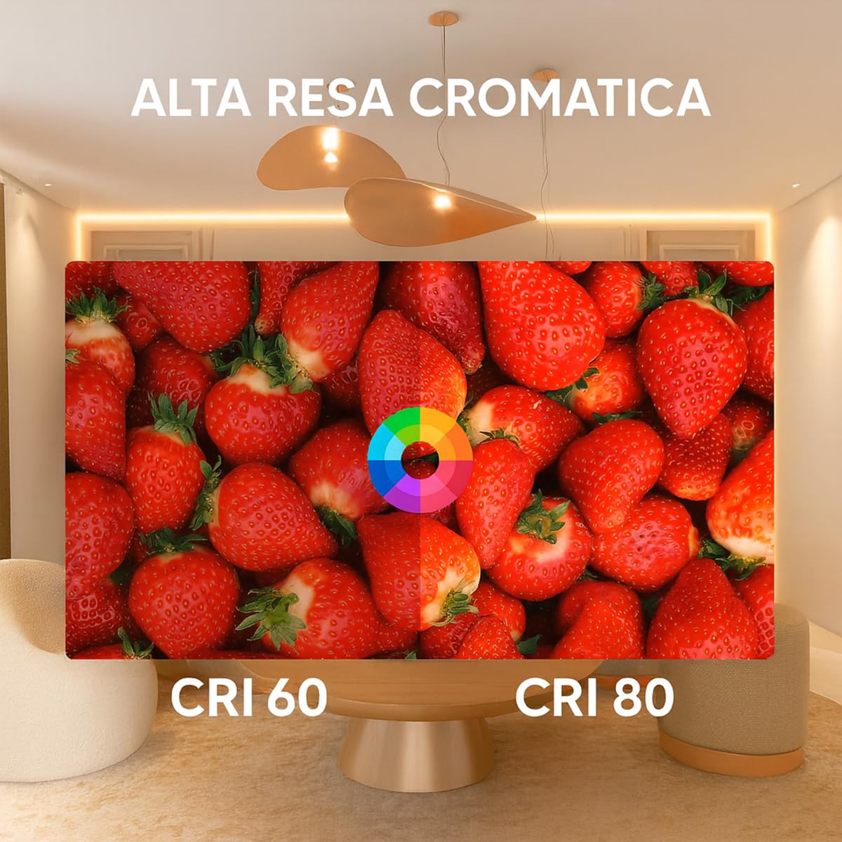 Eurekaled Striscia LED 24V S8010 – 10m, 238 LED/m, 20W/m, 2700 lm/m, CRI≥80, IP20 – Luce Calda 3000K, Naturale 4000K o Fredda 6000K, Taglio 29,5 mm, CE RoHS (3000K, 10mt)