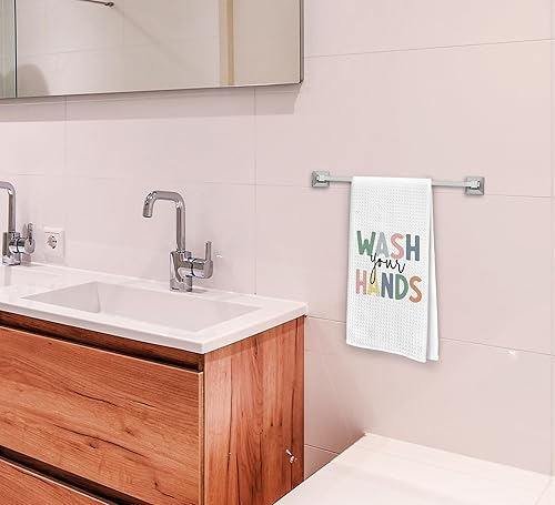 Miniatura 4 de Decoración de baño para niños, toallas de mano para niños, accesorios de baño para niños, decoración de cocina para niños, lávate las manos estilo