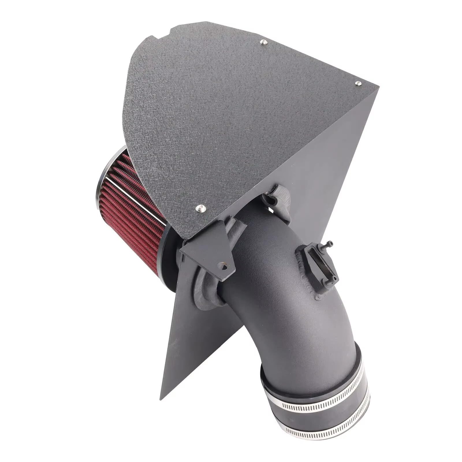 Kompatibel Mit Für M440i G22 G23 Für M240i G42 2022 2023 2024 2025 3.0L B58 4" Hitzeschild Kaltluftansaugrohr Filtersatz Auto Kalten Lufteinlass Kit