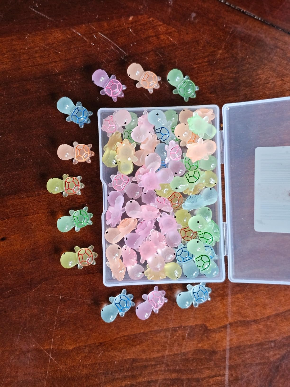 Amazon.com: 150PCS Luminous Mini Resin Turtles Sea Turtles Figurines ...