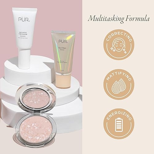 Miniatura 3 de PÜR MINERALS Balancing Act - Polvo perfeccionador de la piel matificante