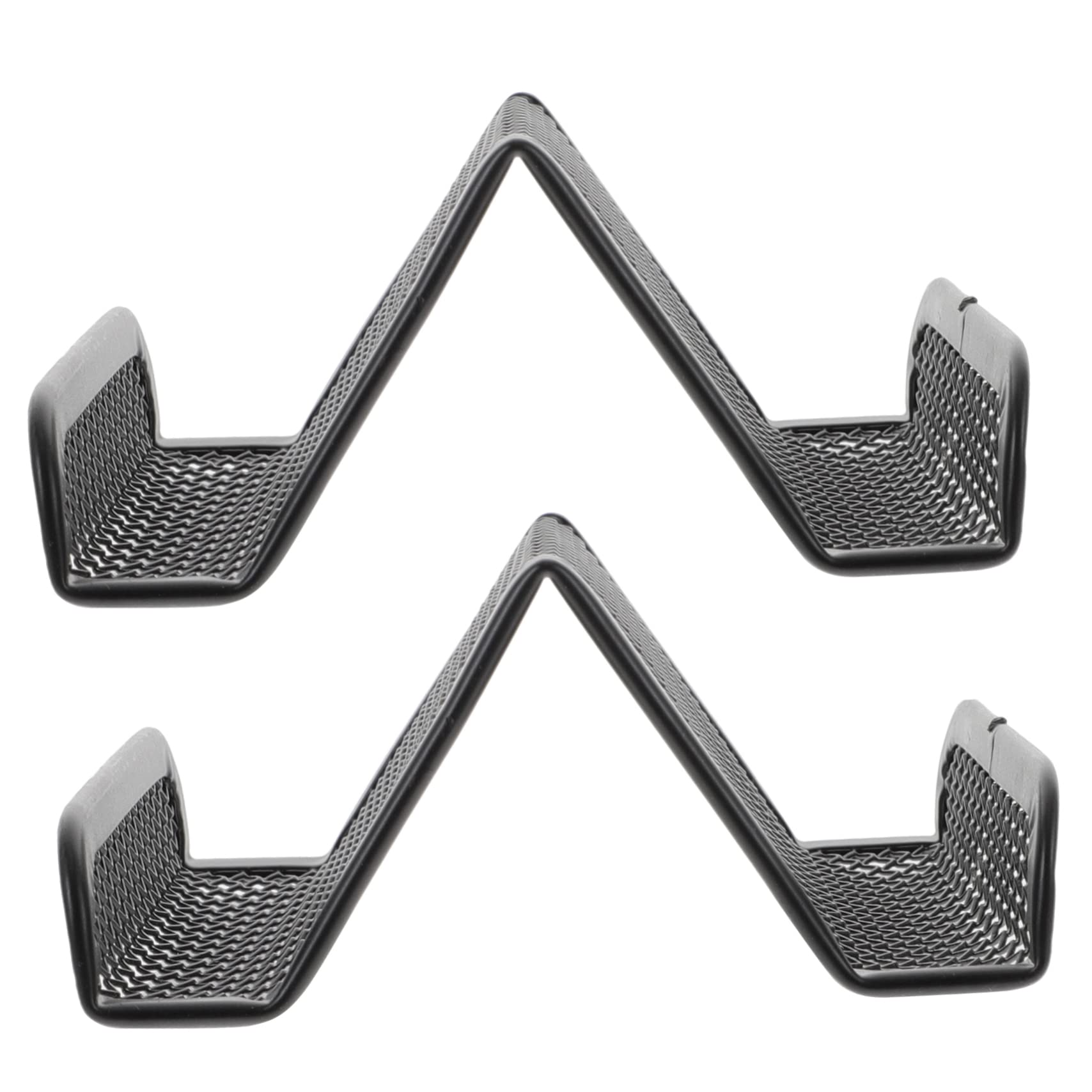 DOITOOL 5 Series Escritorio De Tarjeta De Negocios Poseedor Titular De Tarjetas De Visita Organizador De Tarjetas De Negocios Estante Pararse Tarjeta De Visita Oficina Metal 2 Piezas X 5