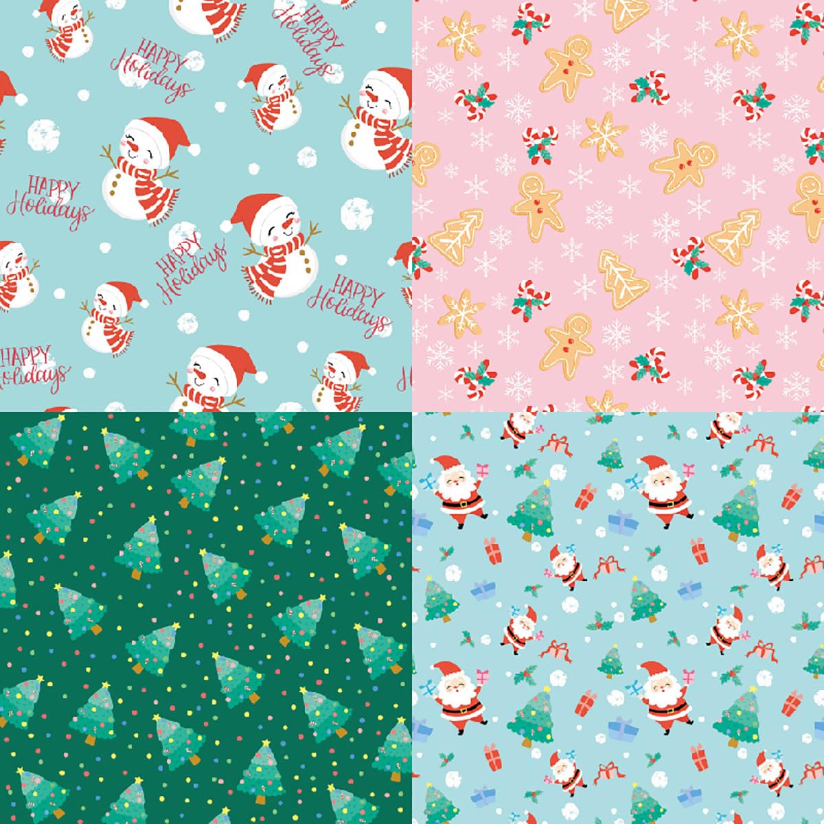 Verve Jelly Merry Christmas Scrapbook Paper Pad - Image 4