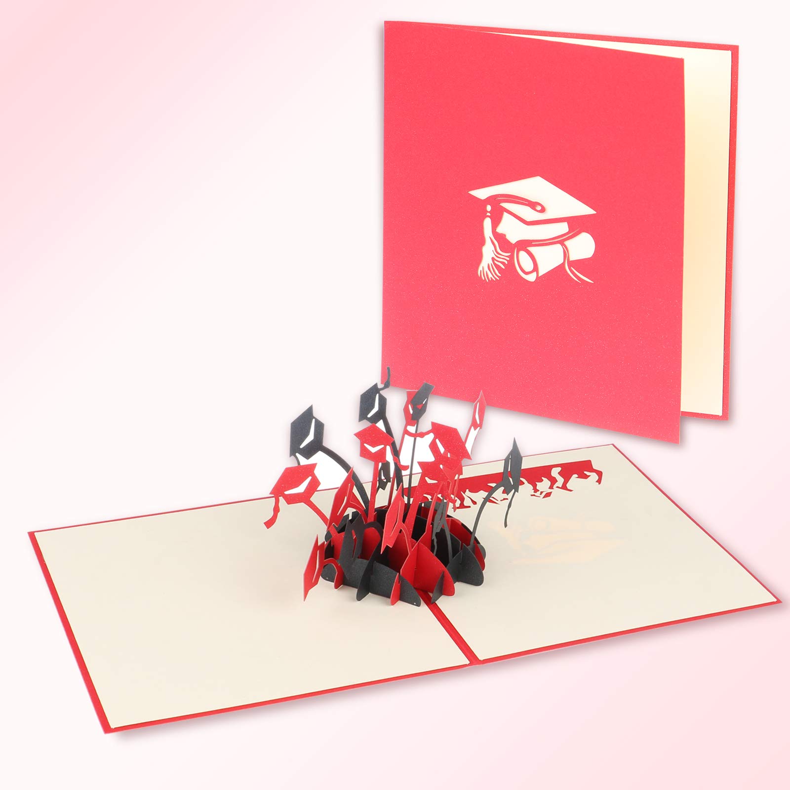 Buy Graduation Pop Up Card, 3D Greeting Cards for Graduation Pop Up