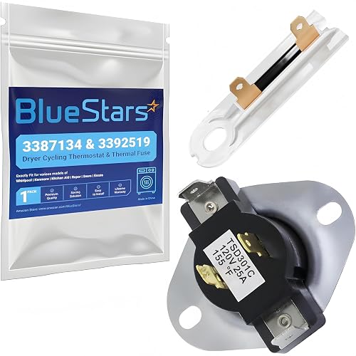 BlueStars 3387134 Cycling Thermostat & 3392519 Thermal Fuse