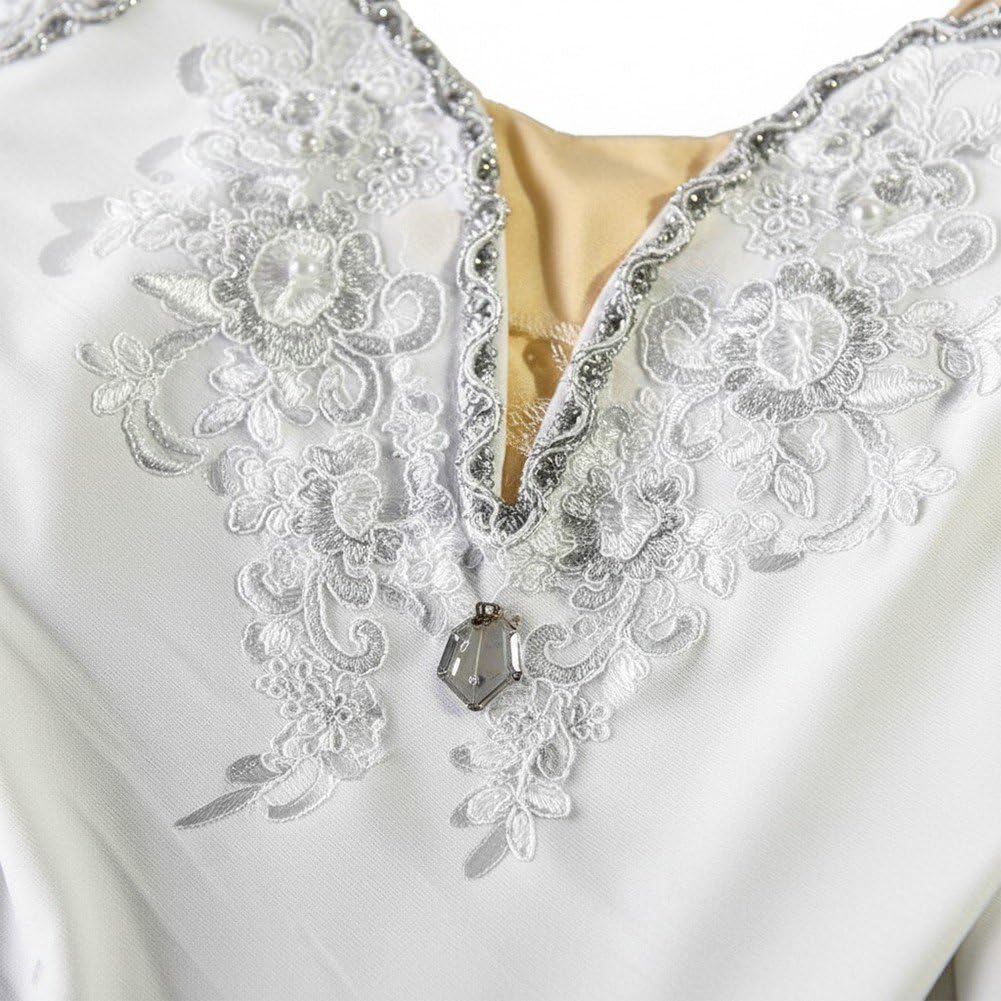 Costume De Ballet pour Femme, Style Lac des Cygnes, en Dentelle Florale, avec, Justaucorps Jupe Crêpe.