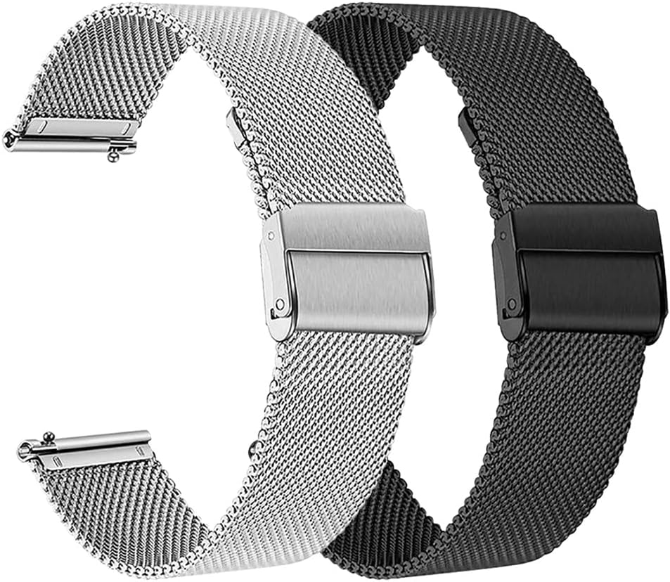 FitTurn Stainless Steel Bracelet Compatible with Odsslgw 2.01" Watch Band, Adjustable Metal Wristbands Strap Replacement Wrist Strap for Odsslgw Watch Accessories (not for 1.85")