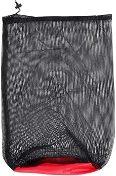 Amazon メッシュディティバッグ アウトドア ナイロン 圧縮 寝具収納 メッシュ巾着袋 キャンプ用 ハイキングバッグ Tihebeyan 圧縮バッグ
