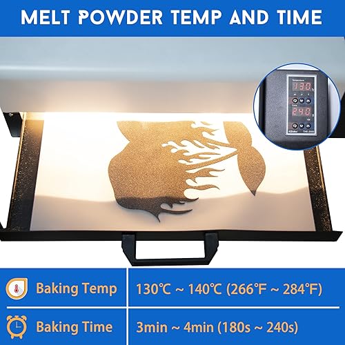 Vista 3 de DTF - Adhesivo en polvo negro en polvo de transferencia DTF de 15.87 oz/16 onzas, adhesivo termofusible se aplica a todas las impresoras