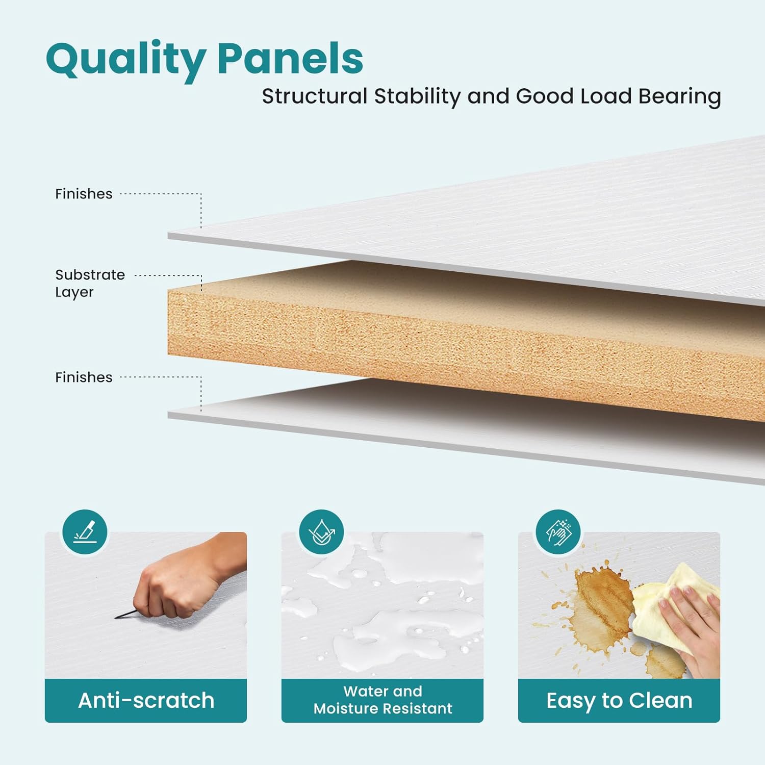 Close-up view of the X-shaped reinforcement structure and metal frames of the desk, highlighting the 1.5mm thickness of the metal.