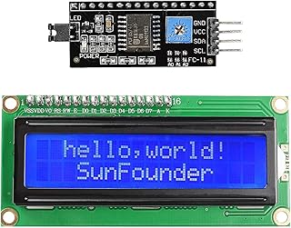 SunFounder IIC I2C TWI 1602 Serial LCD Module Display Compatible with Arduino R3 Mega 2560 16x2