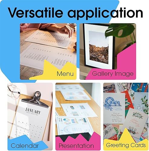 Miniatura 6 de PPD Papel fotográfico satinado para impresora de inyección de tinta, acabado brillante perla de primera calidad, hojas de tamaño 11 x 17 para fotos