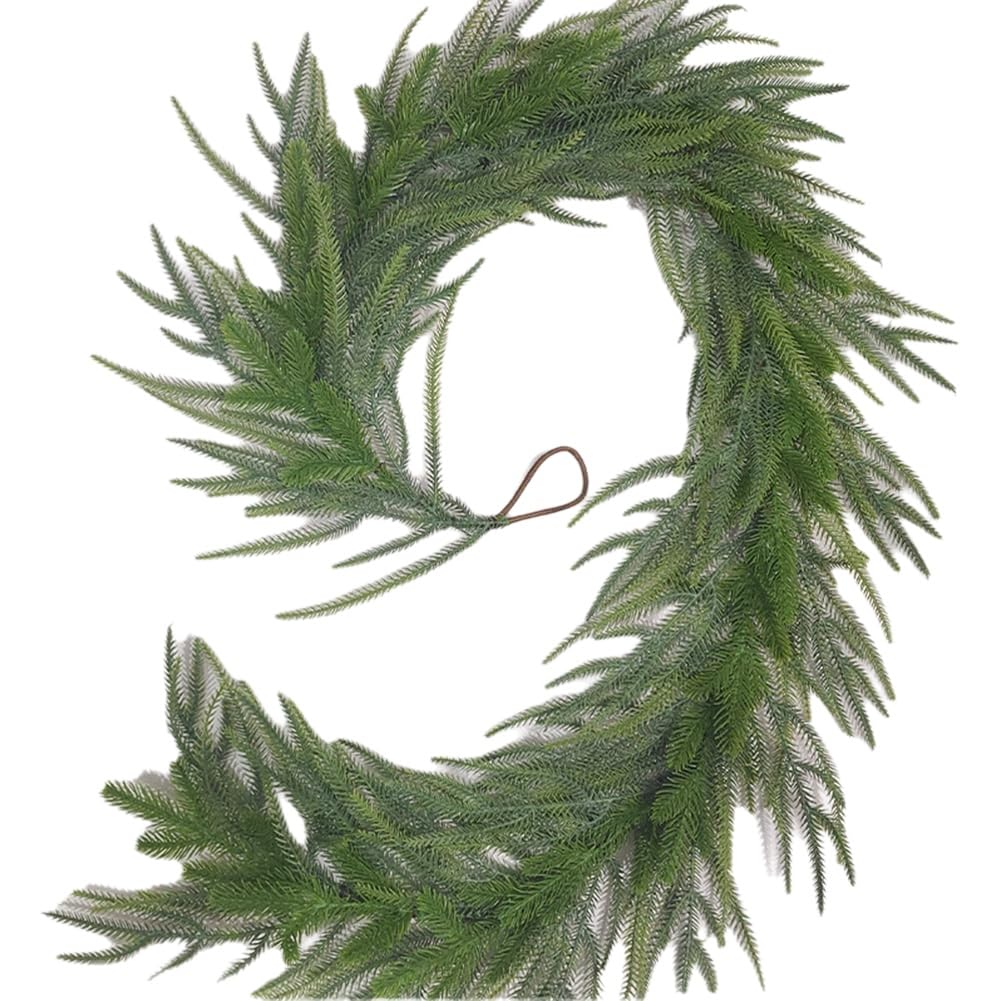 CTRLZS Artificial Pine and Cypress Vines Wedding Christmas Holiday Decorations Simulated Pine Needles Simulated 1.5 Meters